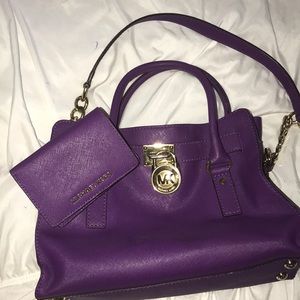 Micheal Kors bag and matching wallet
